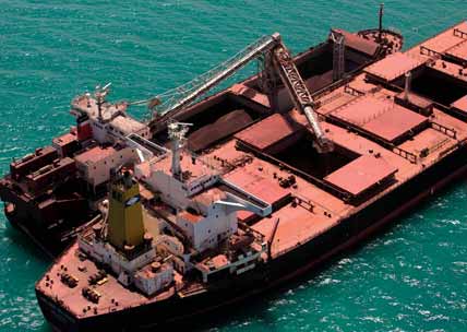 Self-unloading vessels offering flexibility and autonomy